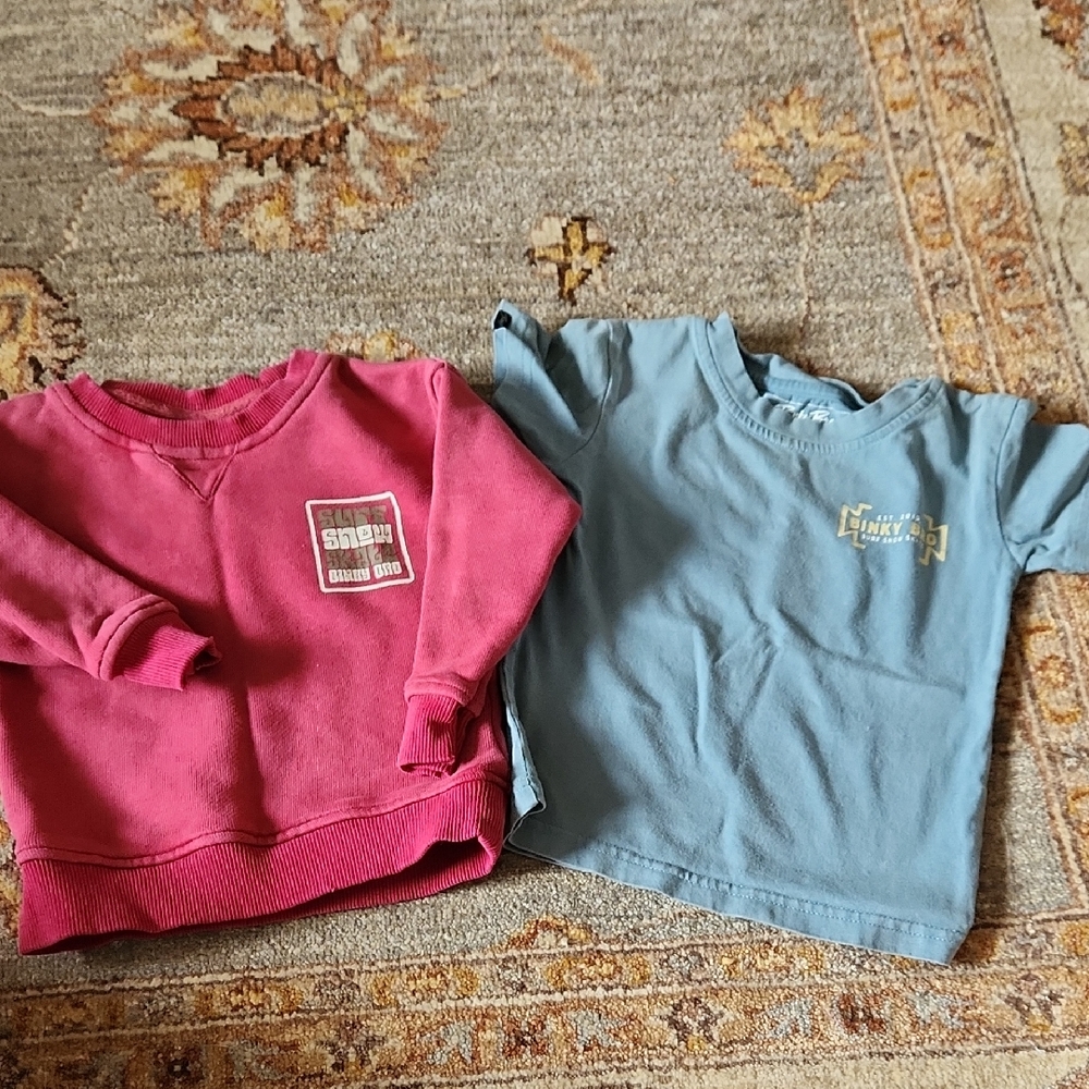 Red and Blue Casual Sweatshirts & Hoodies